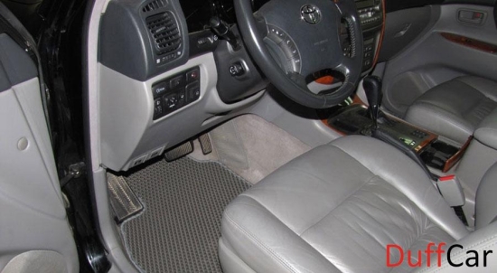 Автомобильные коврики Toyota Land Cruiser J100 Левый руль (1998 - 2007)