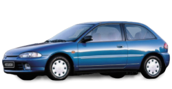 Eva коврики для Mitsubishi Mirage IV 3 двери Хэтчбек (1991 - 1995)